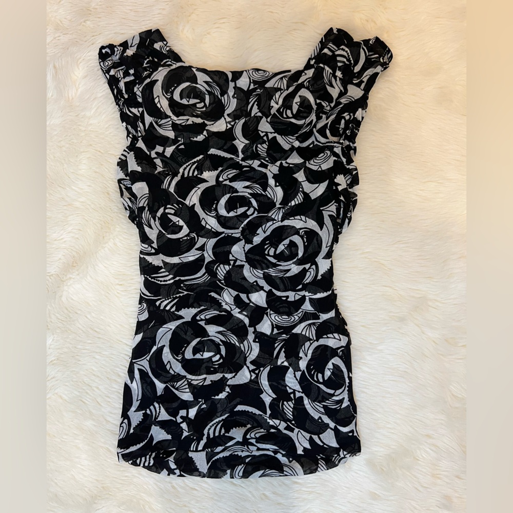 Classiques entier - Women’s Top - Size XS - Black/White